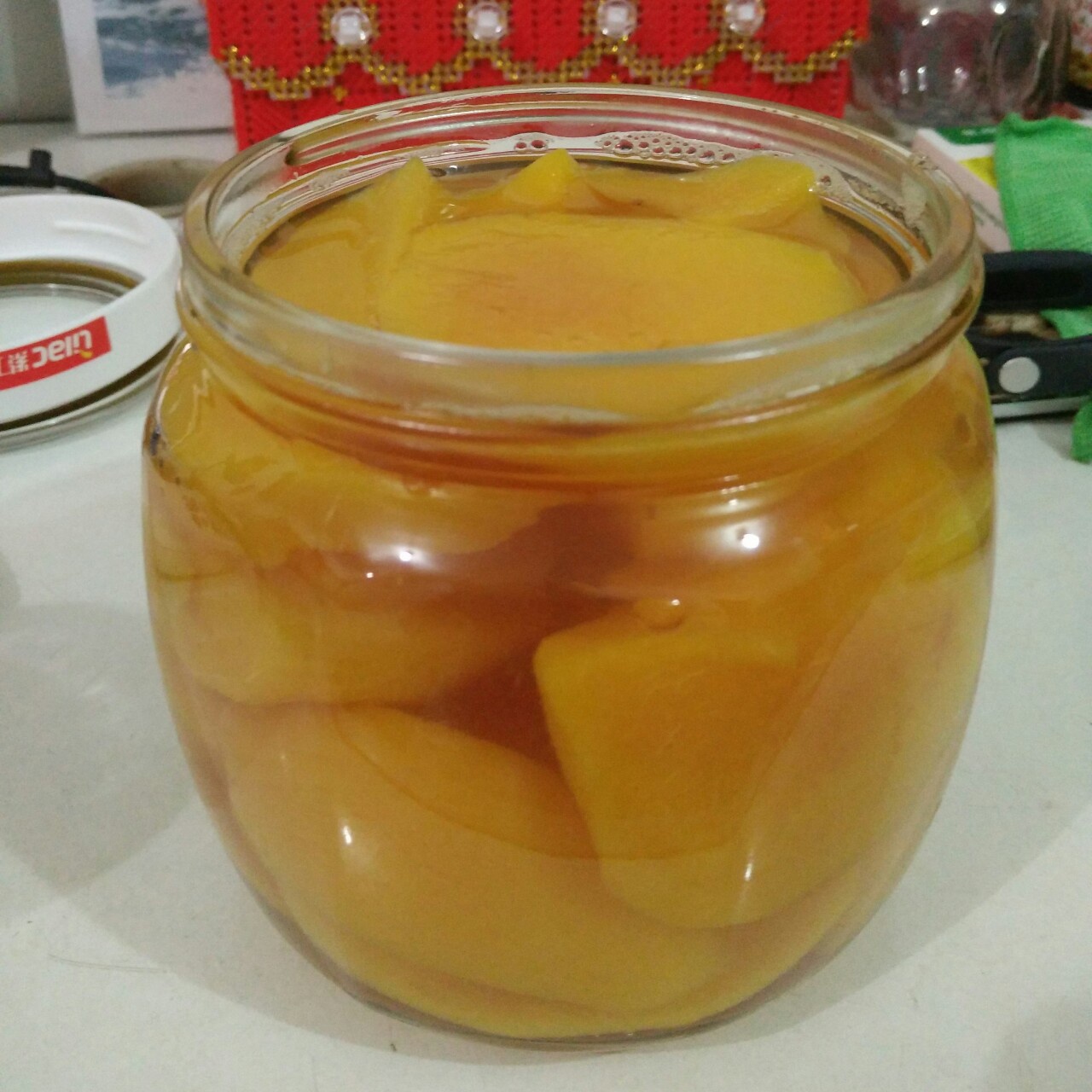 黄桃罐头