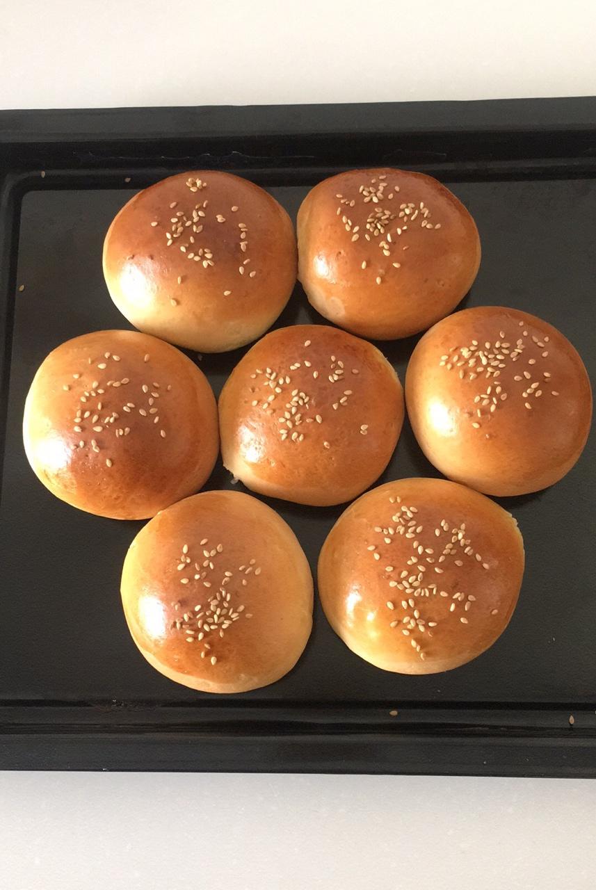 甜甜甜甜甜甜乐做的汉堡包(面包胚)