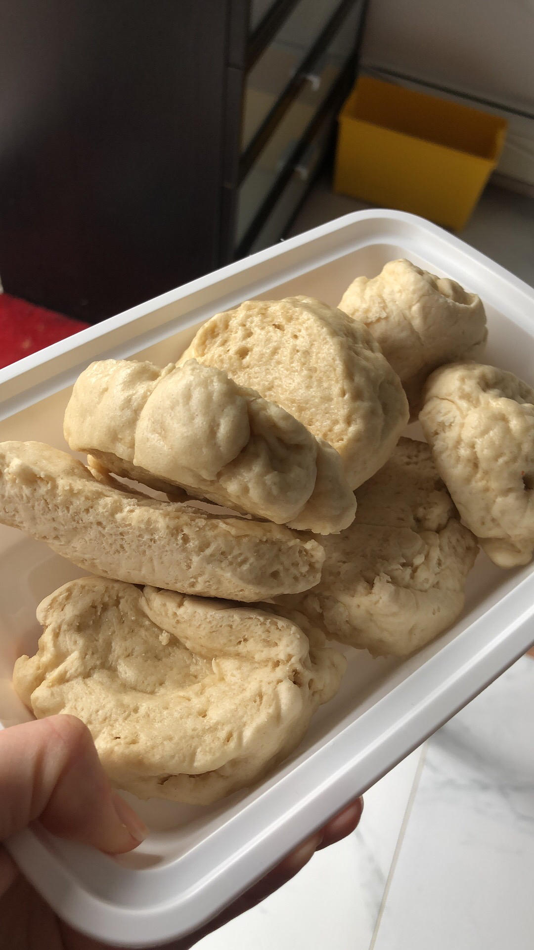 巧用厨师机｜做出“水光肌”刀切奶香馒头