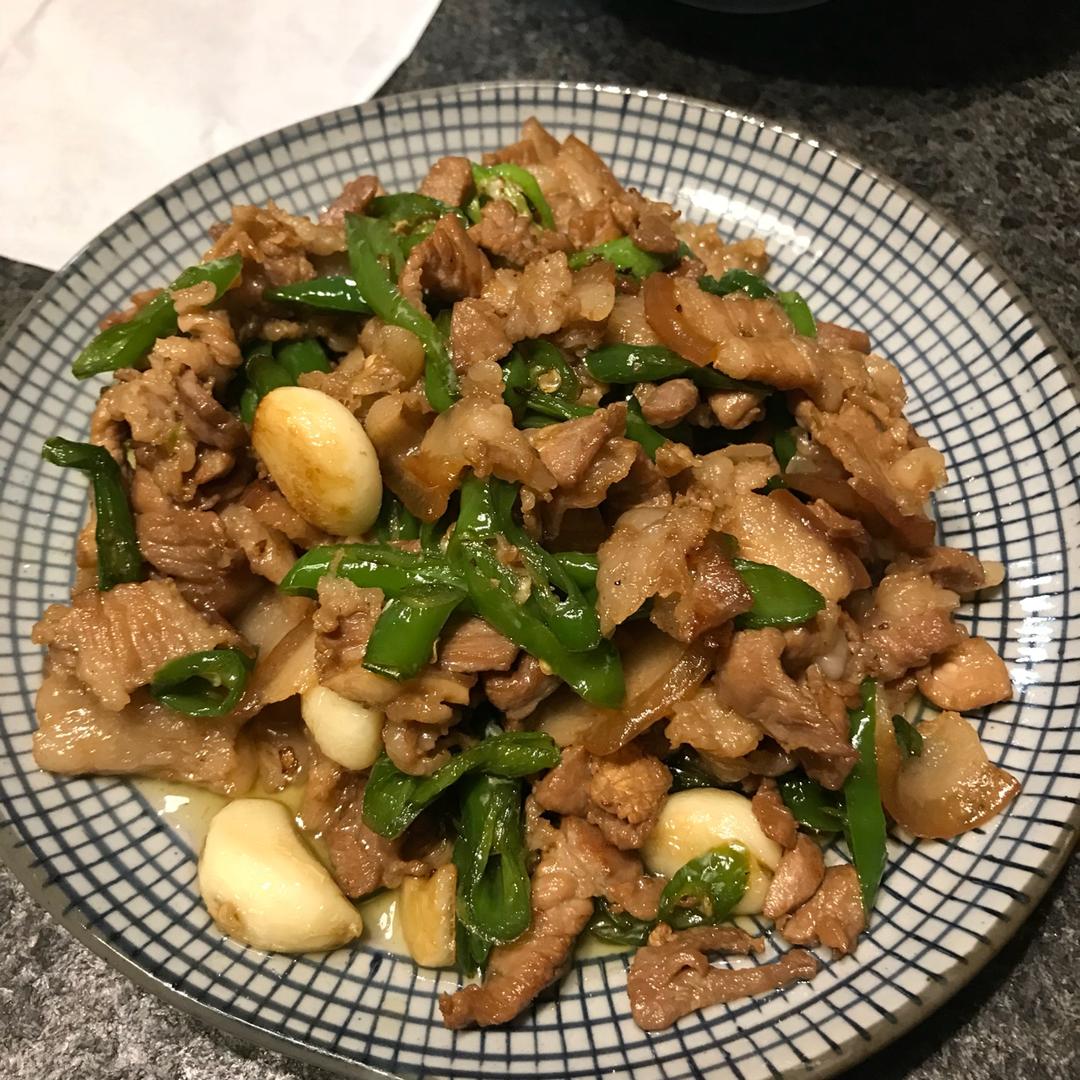 农家小炒肉【记忆中勾魂的油汤】