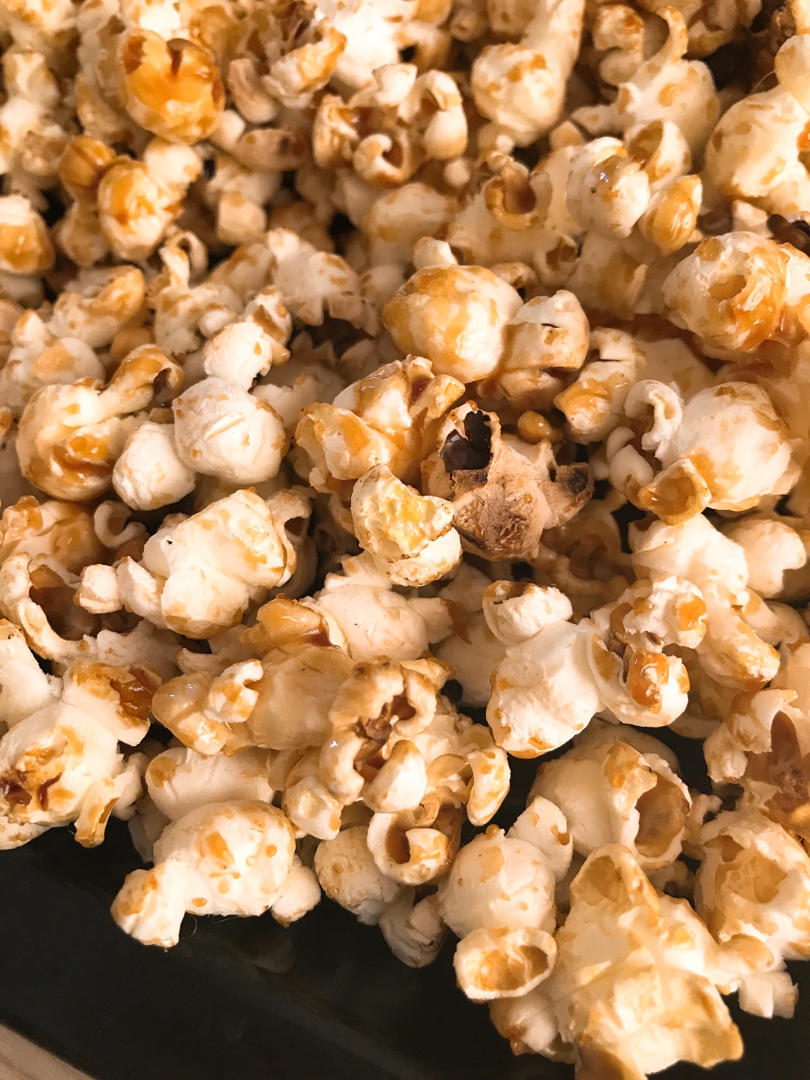 一招搞定小朋友的黄油焦糖爆米花，简单又好吃