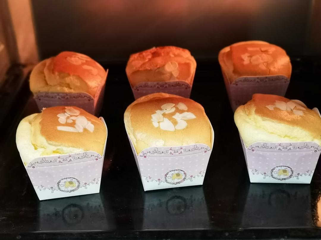 戚风蛋糕（不回缩，裱花打底首选）