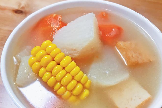 半素萝卜炖高汤的做法