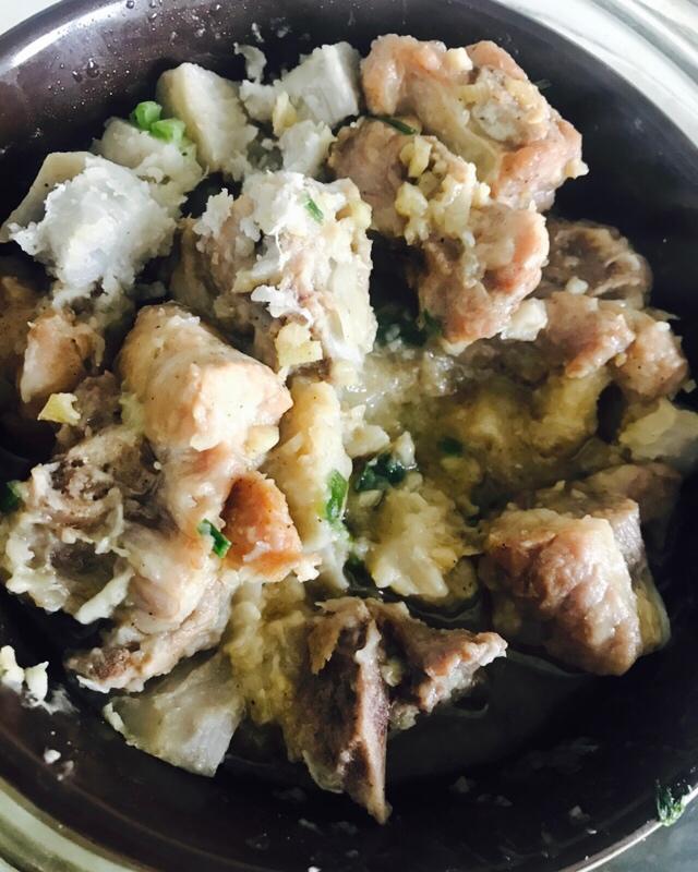 香芋蒸排骨