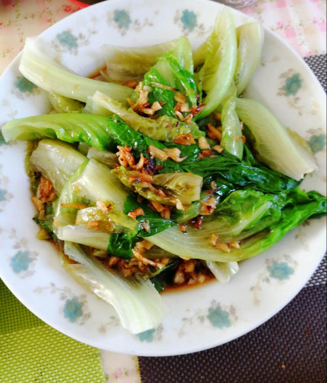 家常菜 蚝油生菜