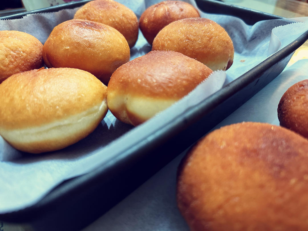 【暖暖焙家】炸面包，烤的吃多了，试试炸的