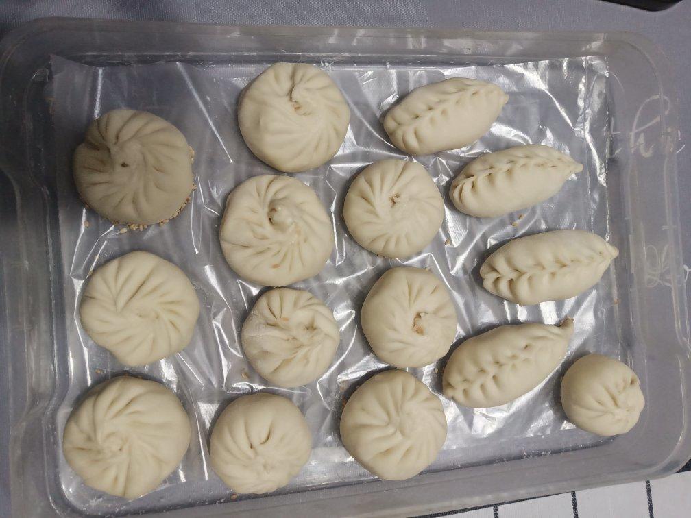手工包子（肚脐包）