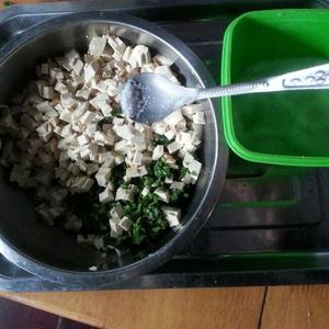 花椒叶拌豆腐的做法 步骤8