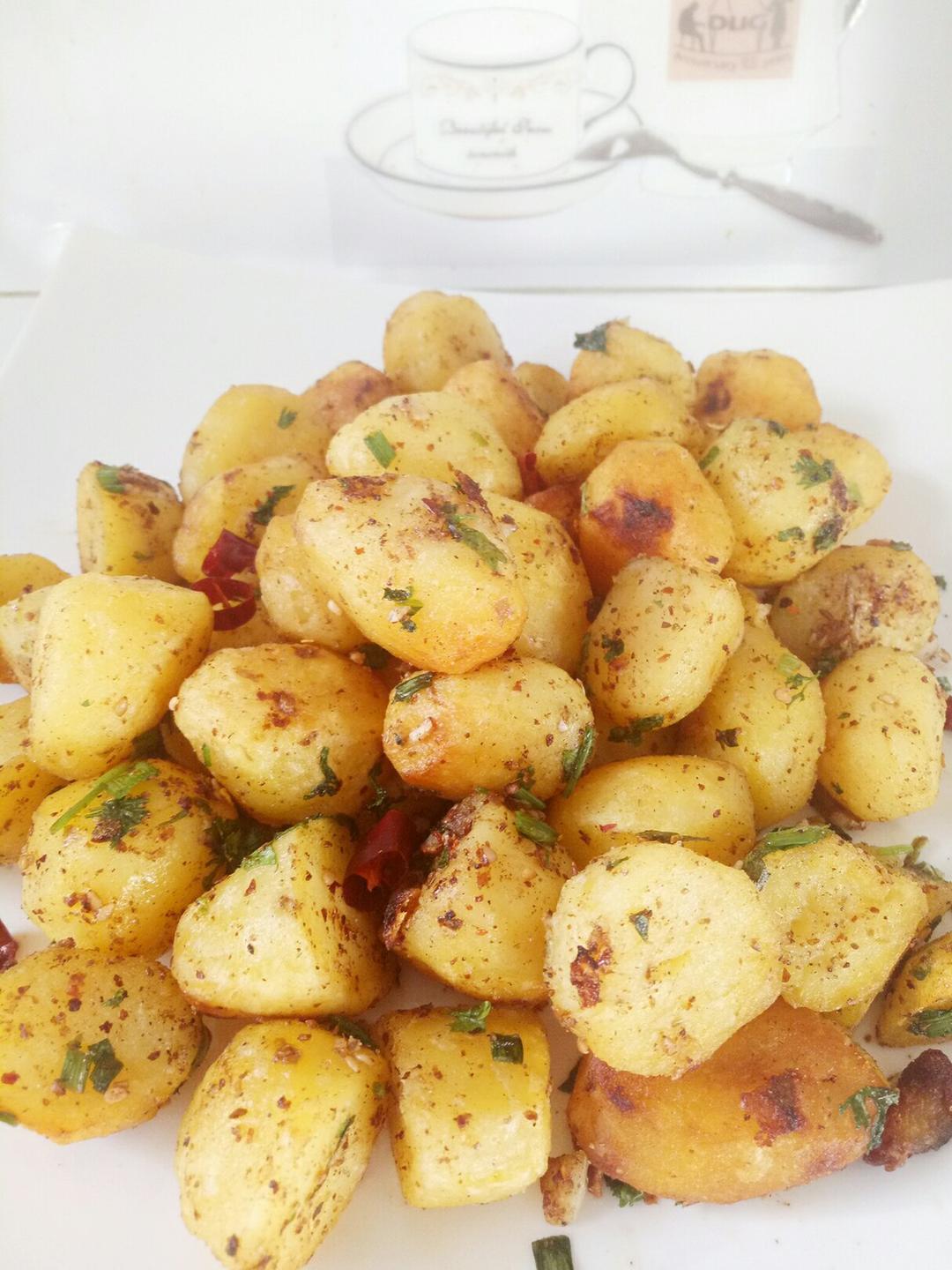 在家复制烧烤味土豆/孜然土豆