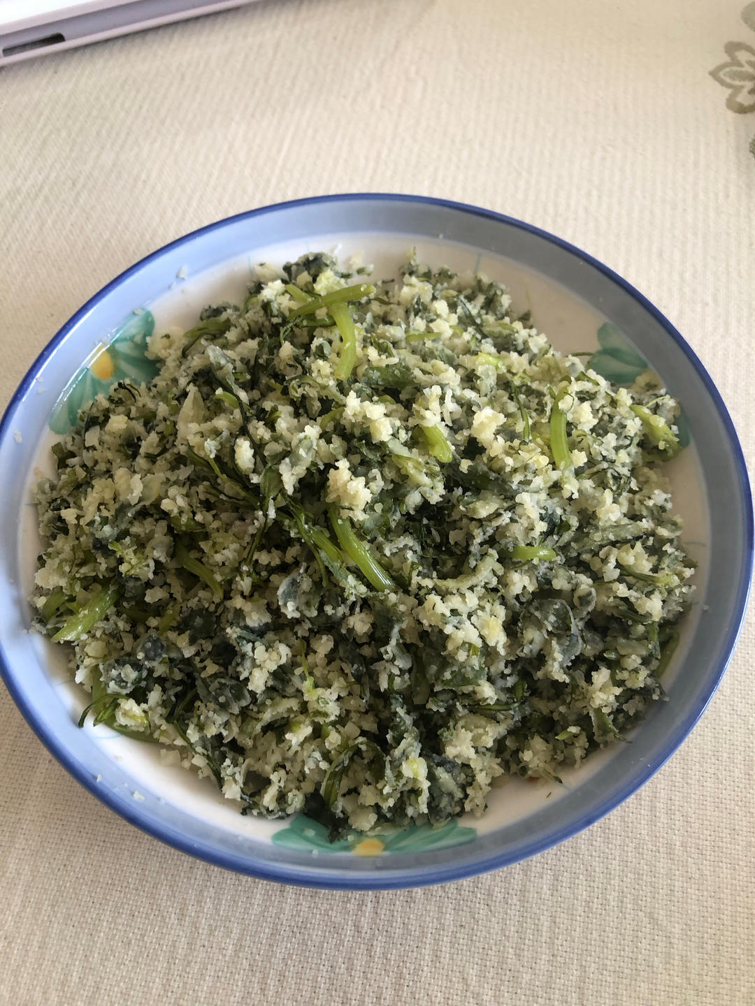 河南蒸菜 蒸茼蒿