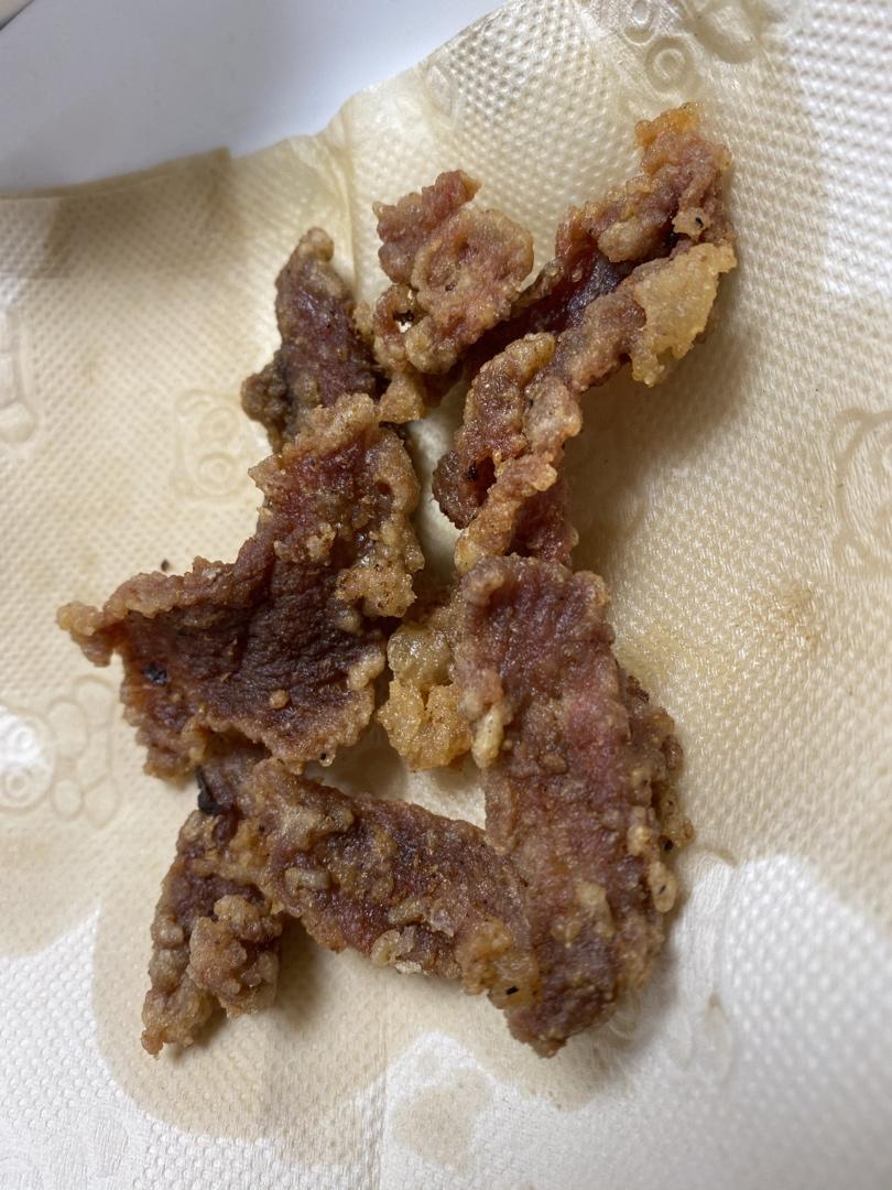 酥炸瘦肉