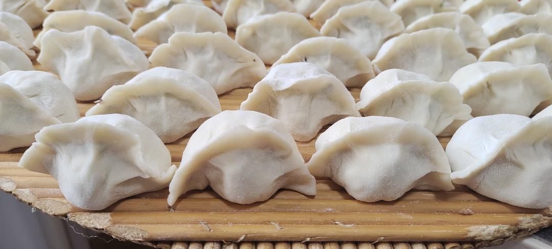 黄瓜虾仁鸡蛋饺子