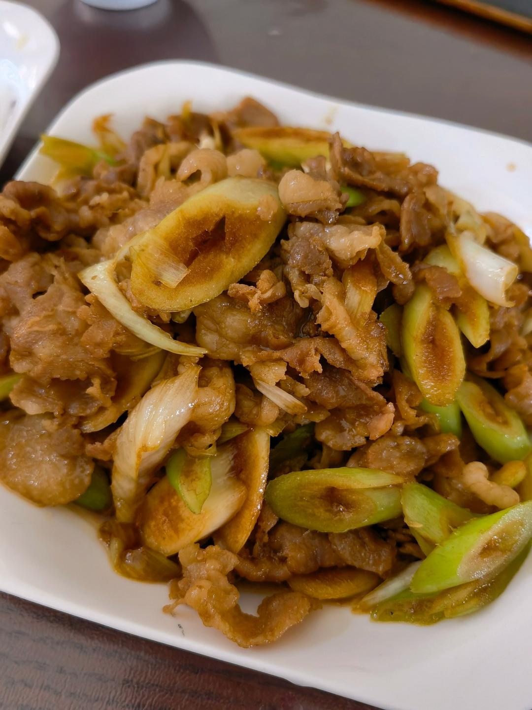 葱爆羊肉~味道超赞不膻有诀窍