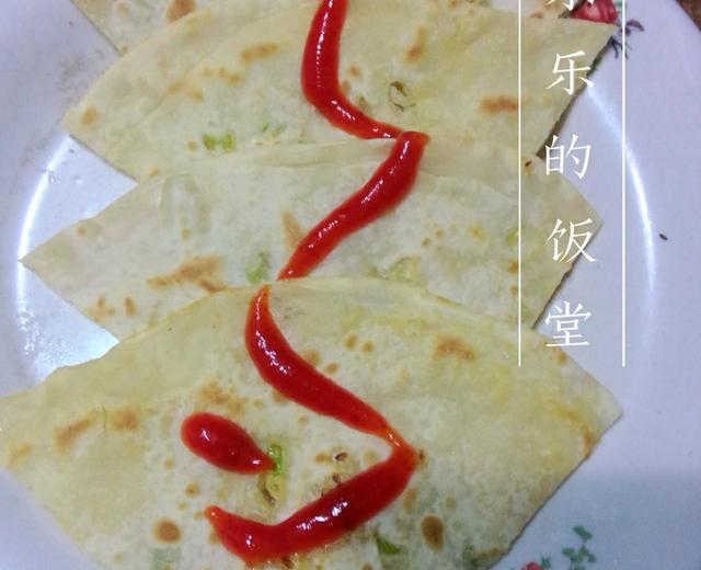 少油版葱油饼（饺子皮版）的做法