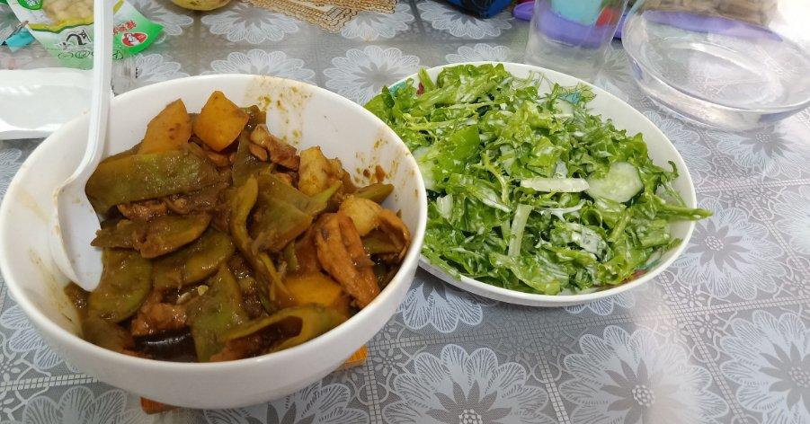 土豆豆角炖肉---我爱家常菜