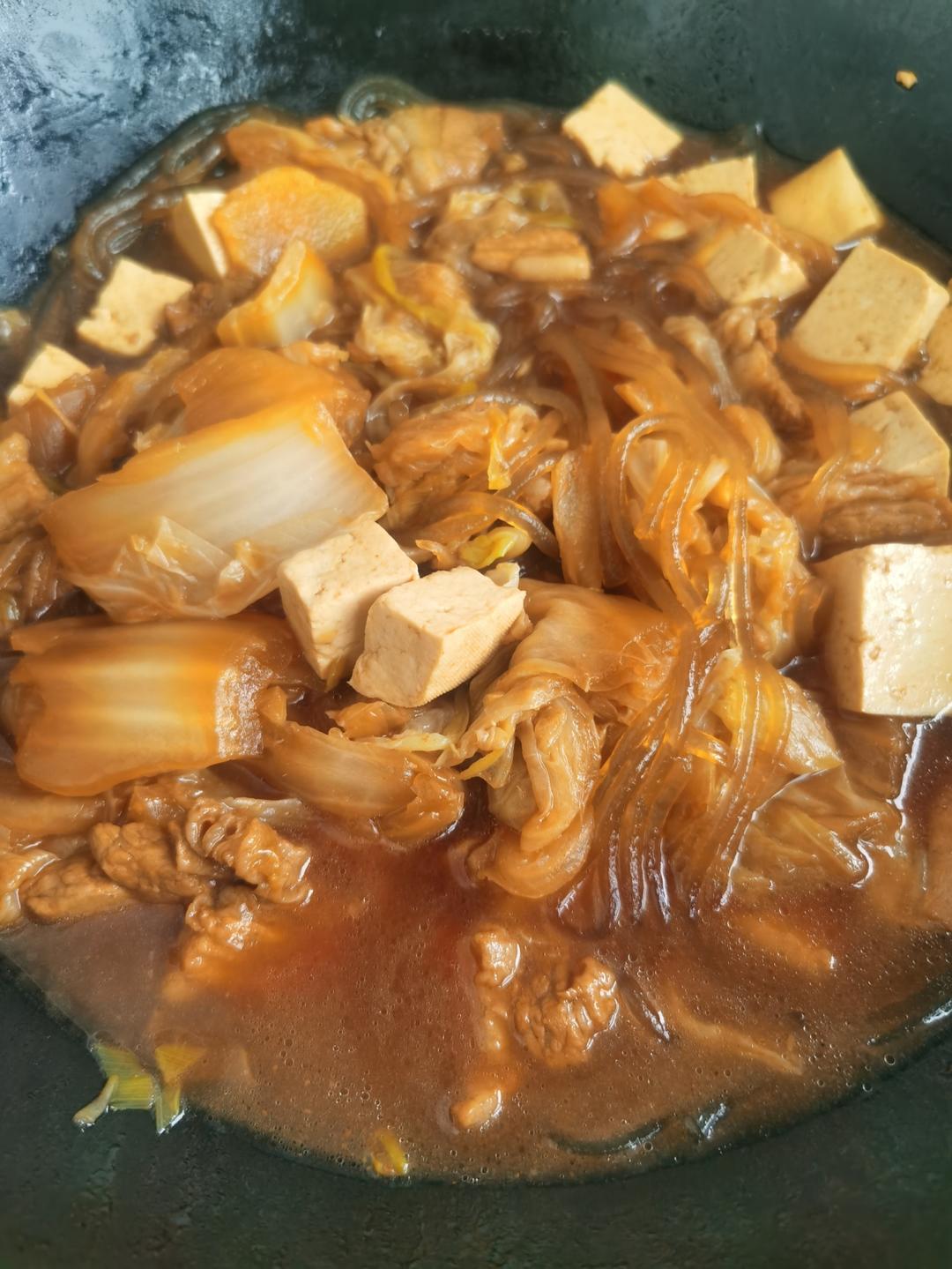 冬季最爱的家常菜！大白菜炖大豆腐或干豆腐
