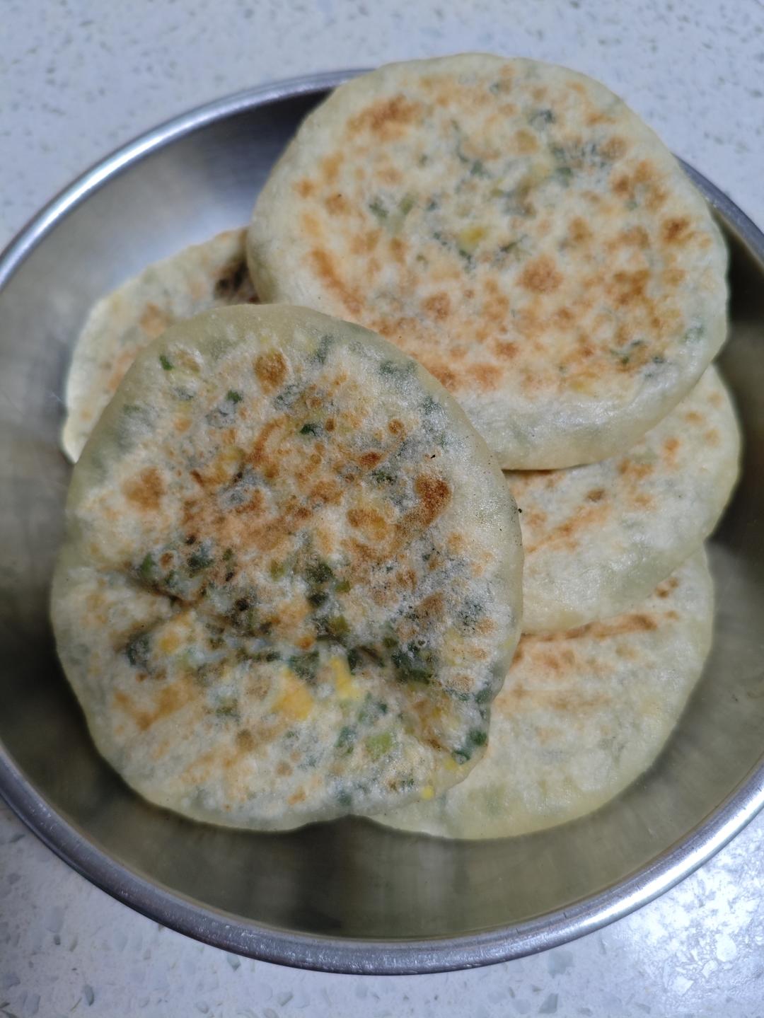 皮薄如纸的韭菜馅饼|免揉面法