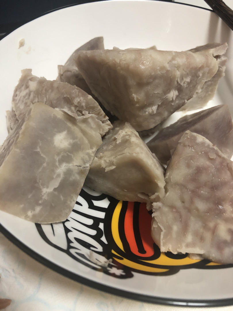 鲜芋仙的酥糯芋头