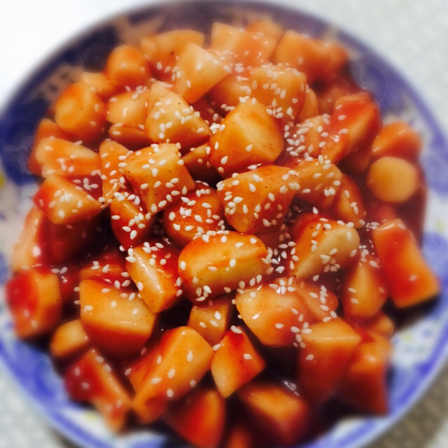 糖醋山药丁