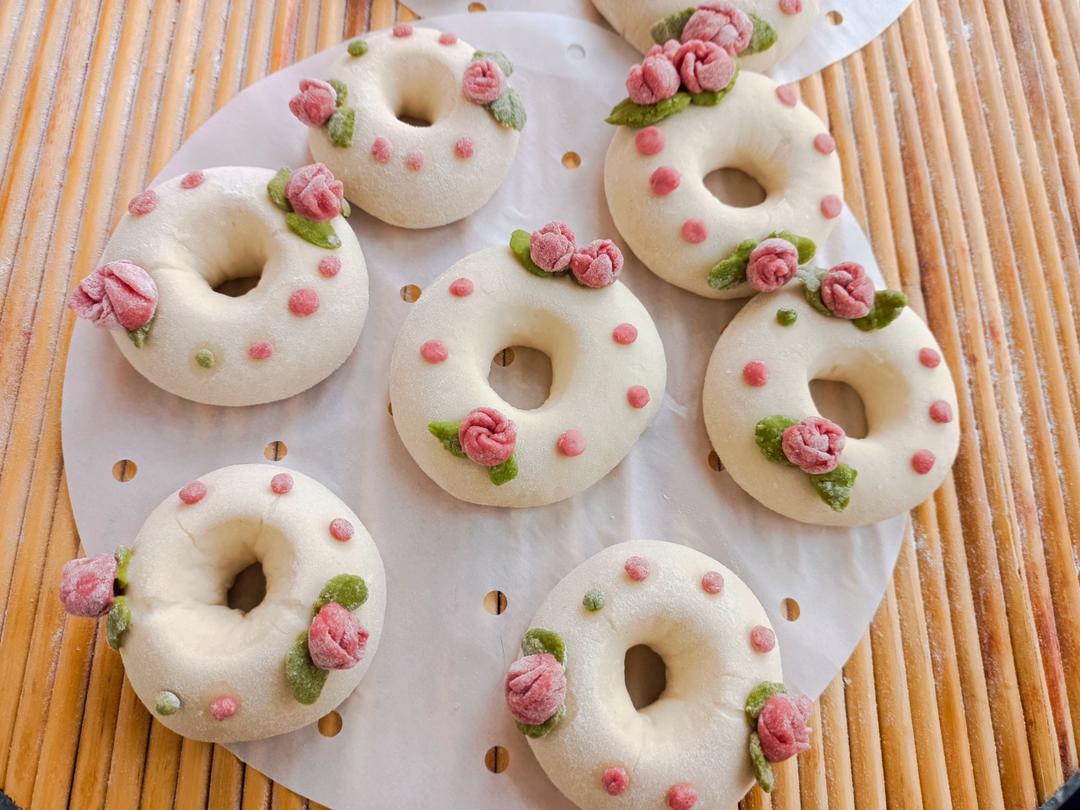 「原创」让你心动的甜甜圈馒头