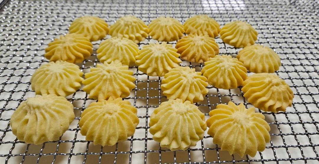 零失败花纹超级立体的黄油曲奇