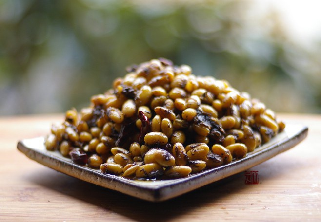 橄榄菜炒黄豆