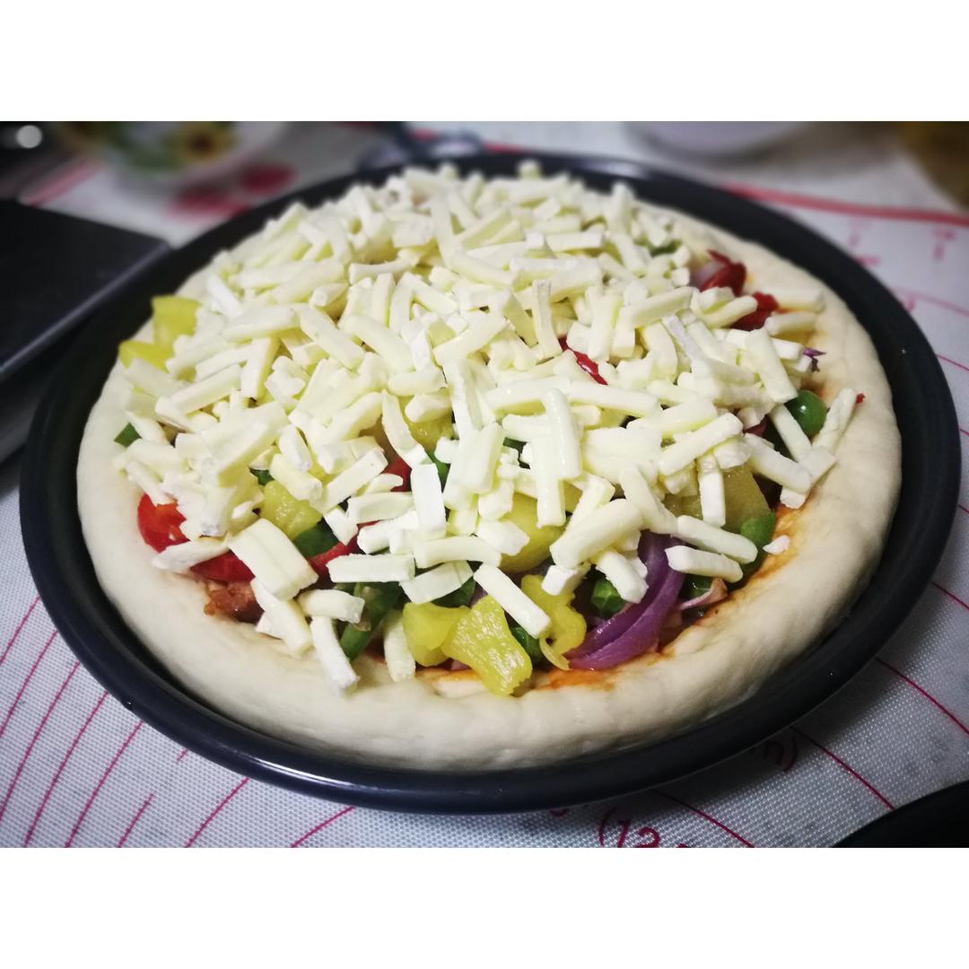 8寸纯手工什锦披萨