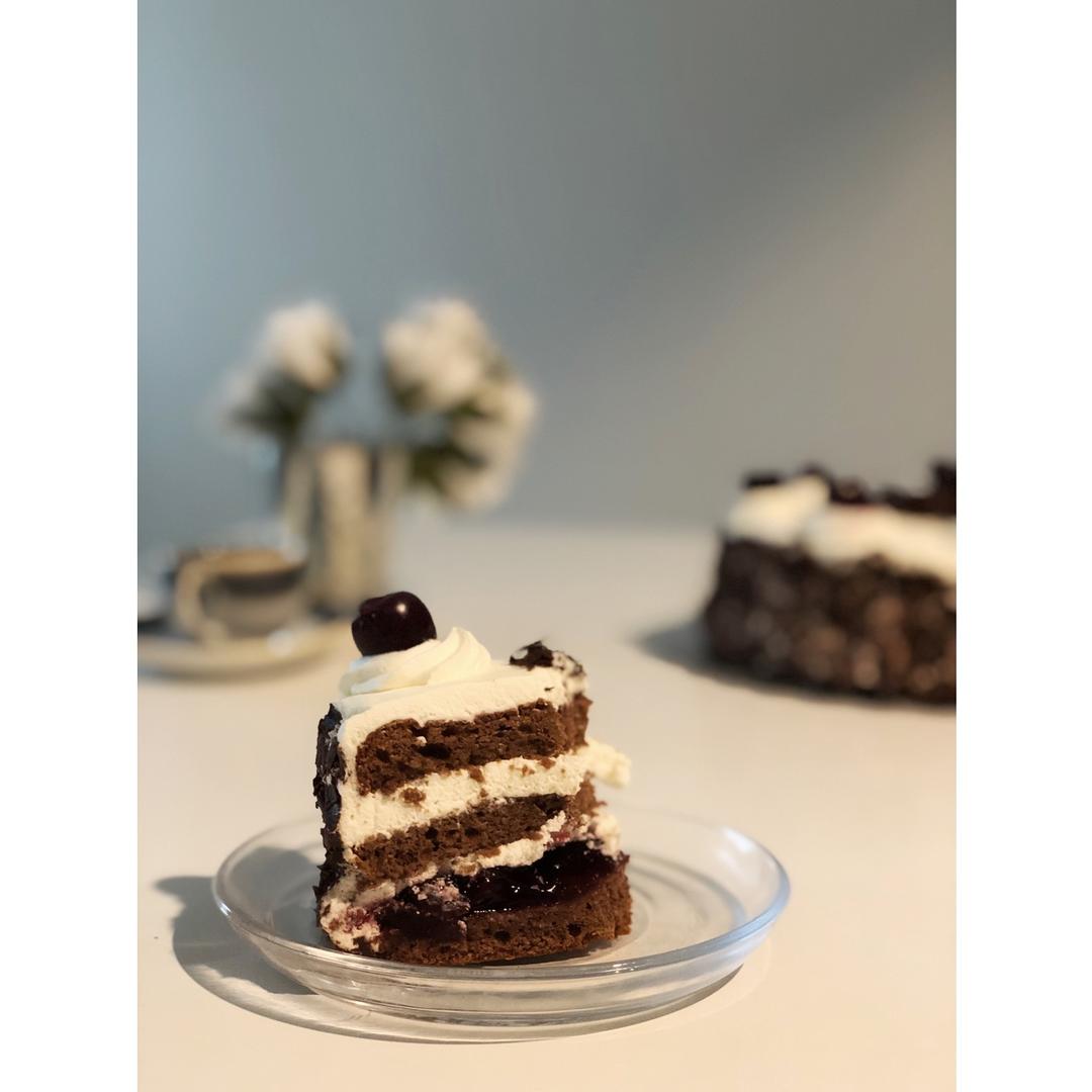馥郁巧克力的黑森林蛋糕 black forest cake