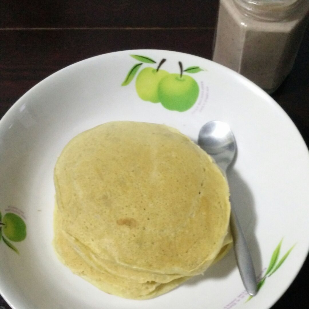 花样煎饼 | 爸爸厨房 VOL..109  香蕉 鲜奶  面粉 鸡蛋