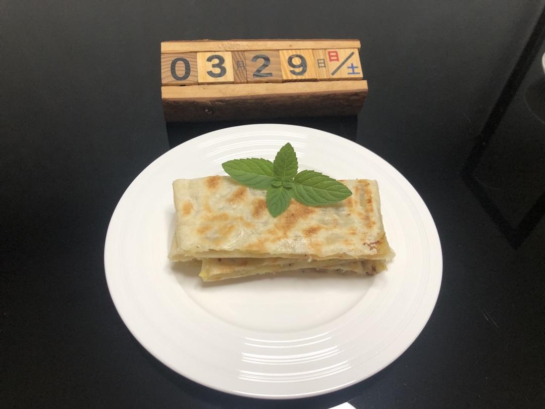香蕉水果薄饼