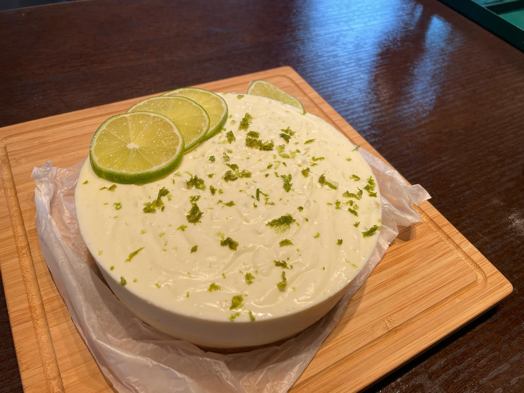 免烤！青柠芝士慕斯🍋