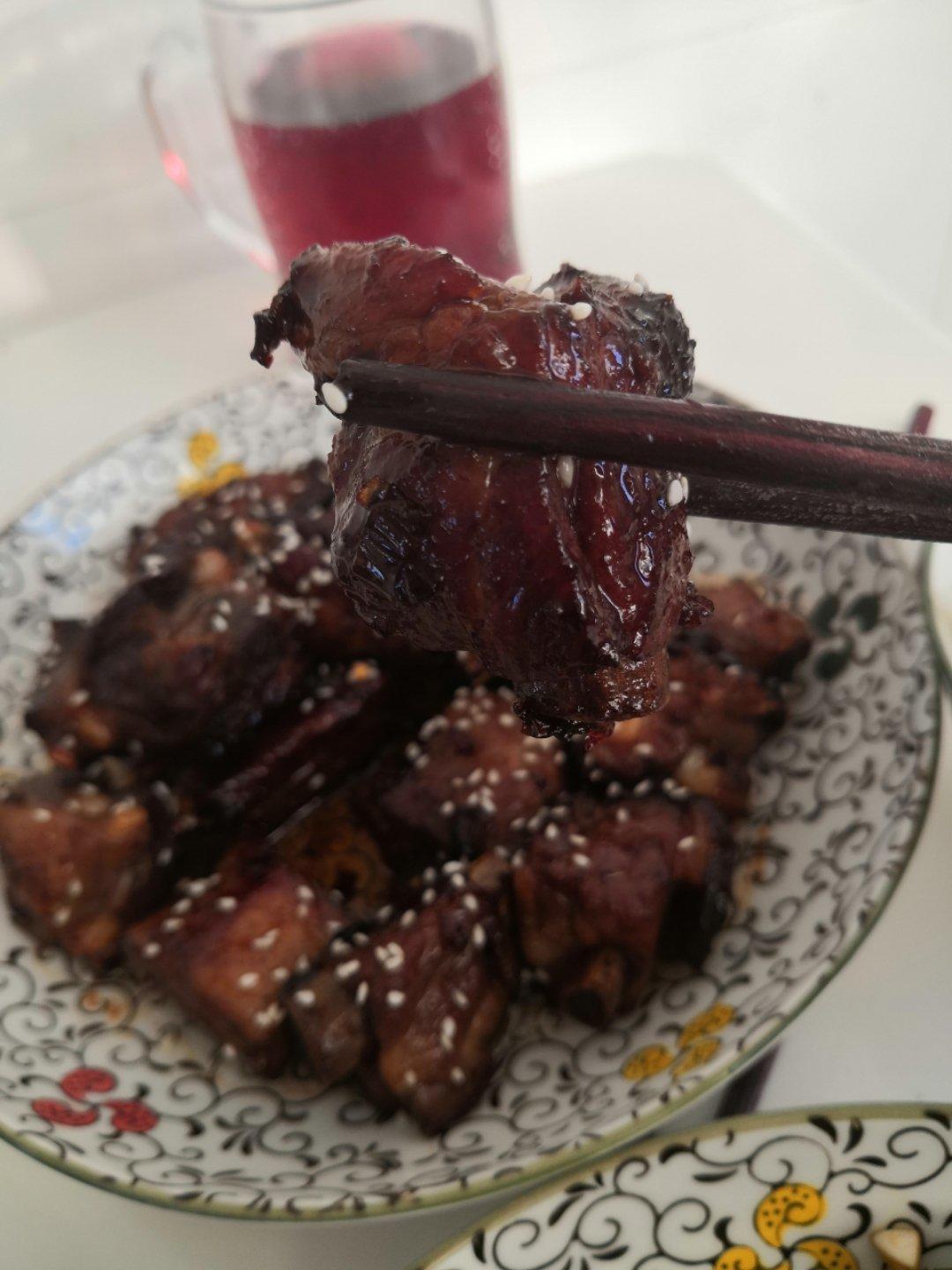 懒人版糖醋排骨