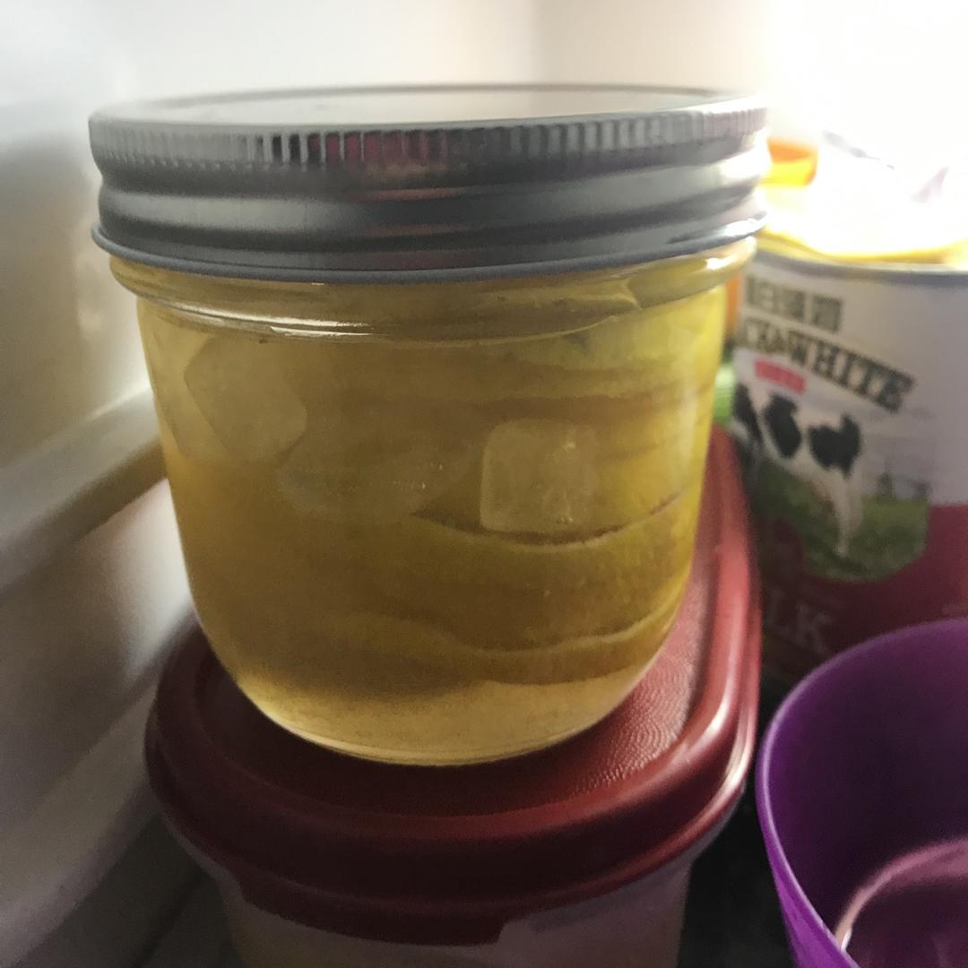 自制柠檬蜂蜜水
