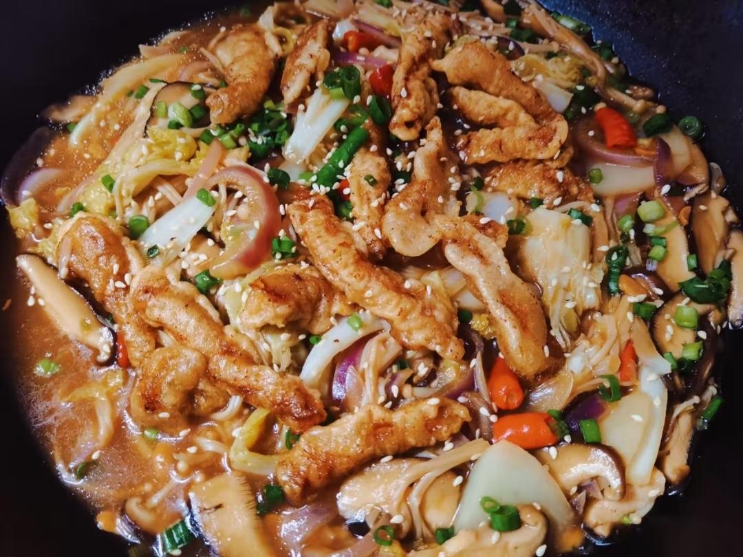 小酥肉炖白菜