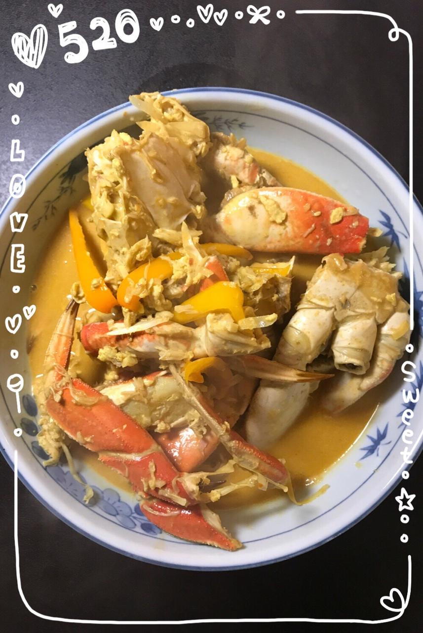 椰浆咖喱蟹