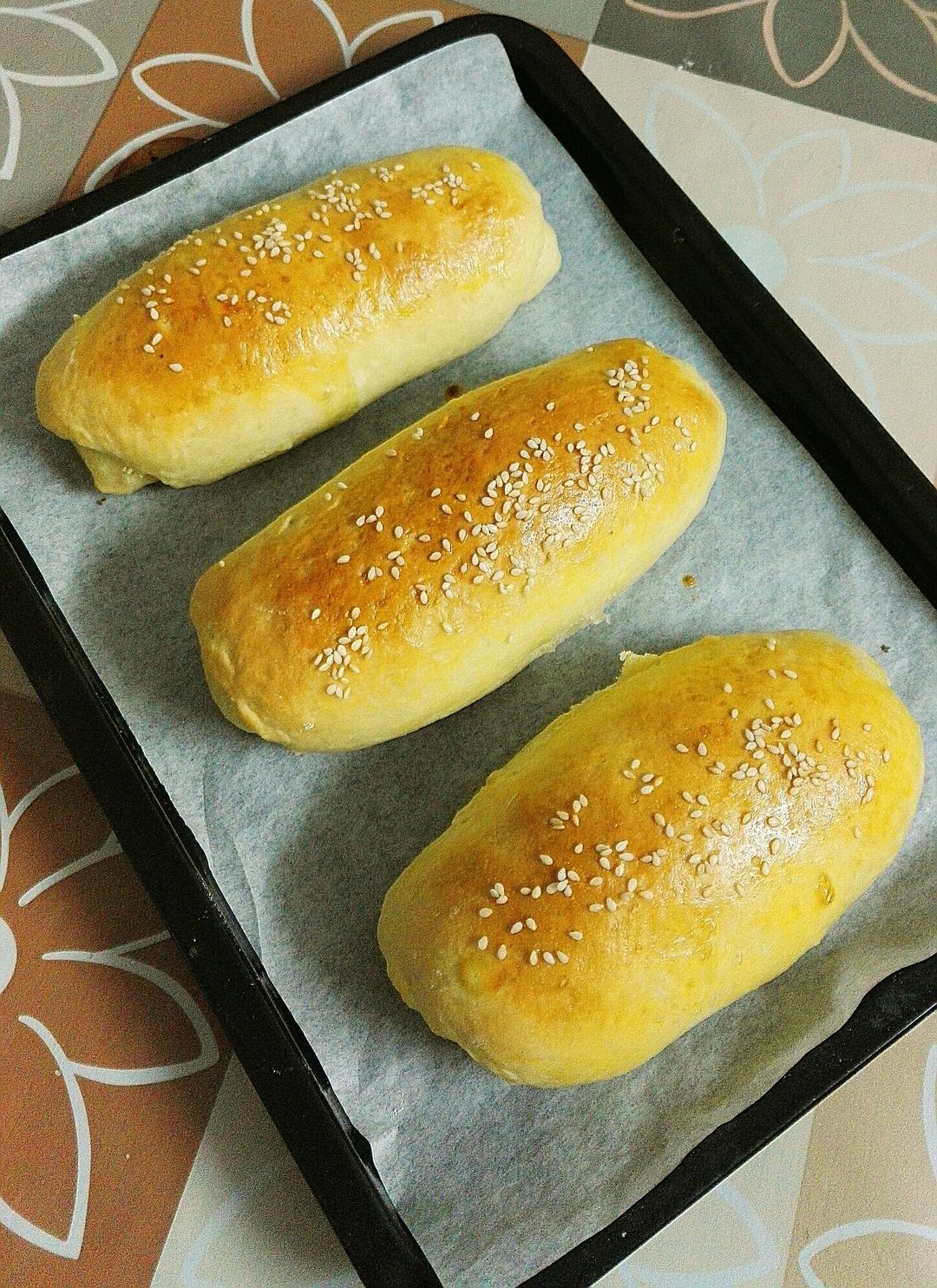 肉松沙拉酱面包（65度汤种）