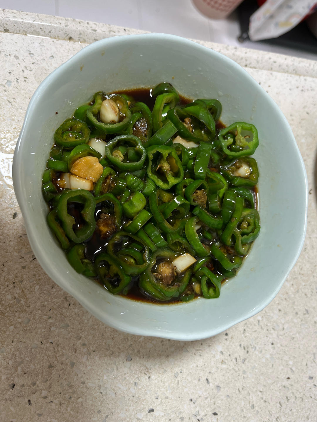 广式豉油辣椒圈-早餐店必备