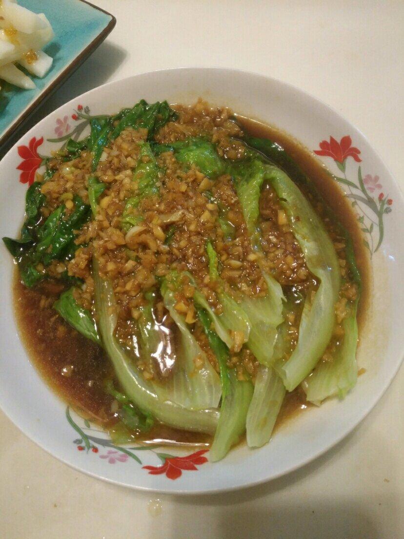 家常菜 蚝油生菜