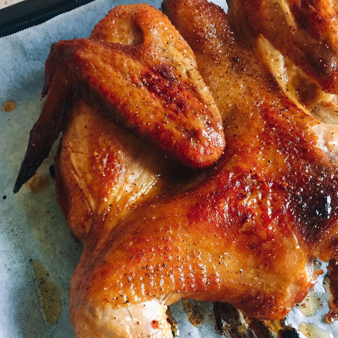 袋袋烤鸡--自制腌料+脆皮秘籍