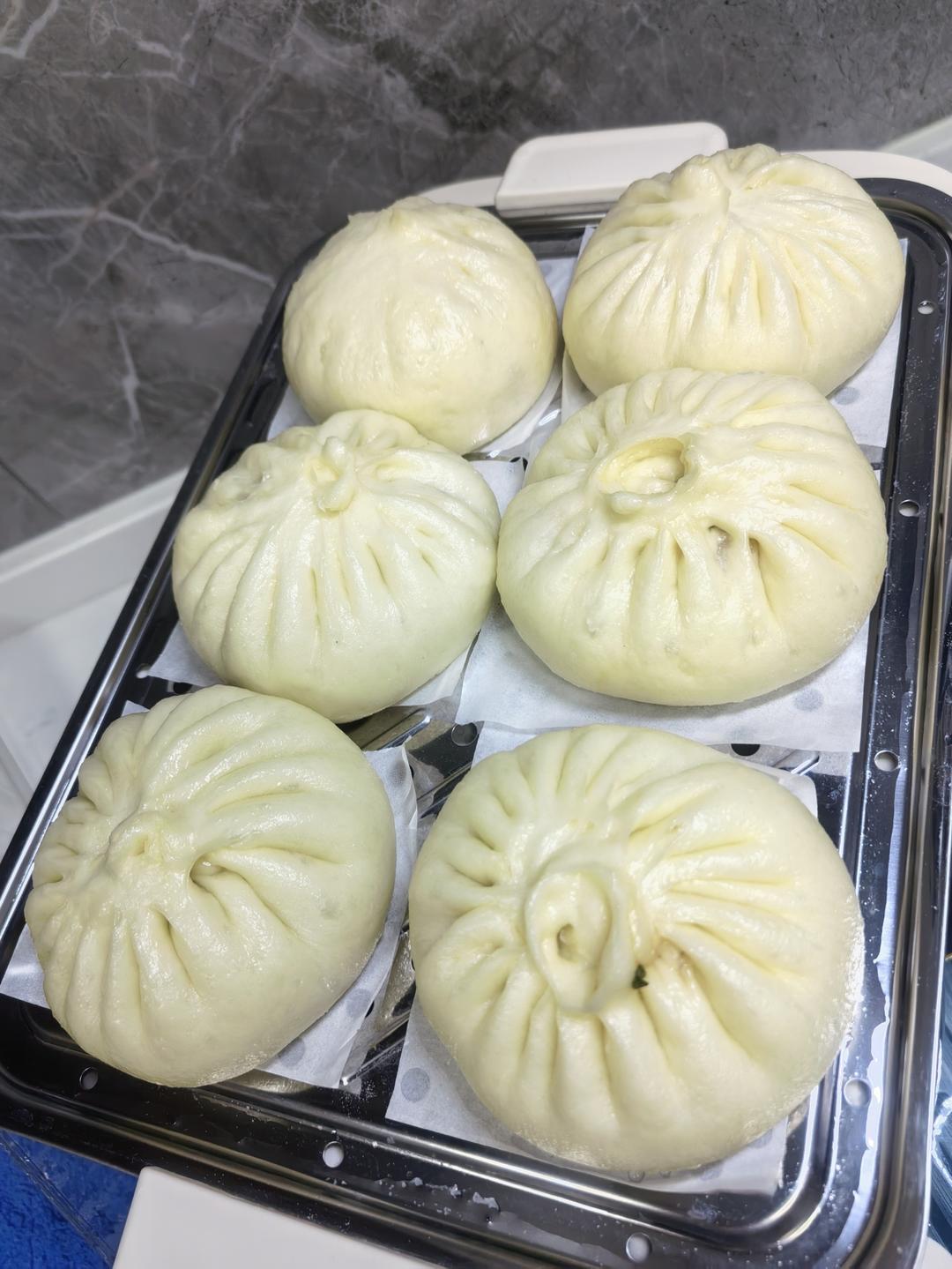 萝卜丝肉沫包子