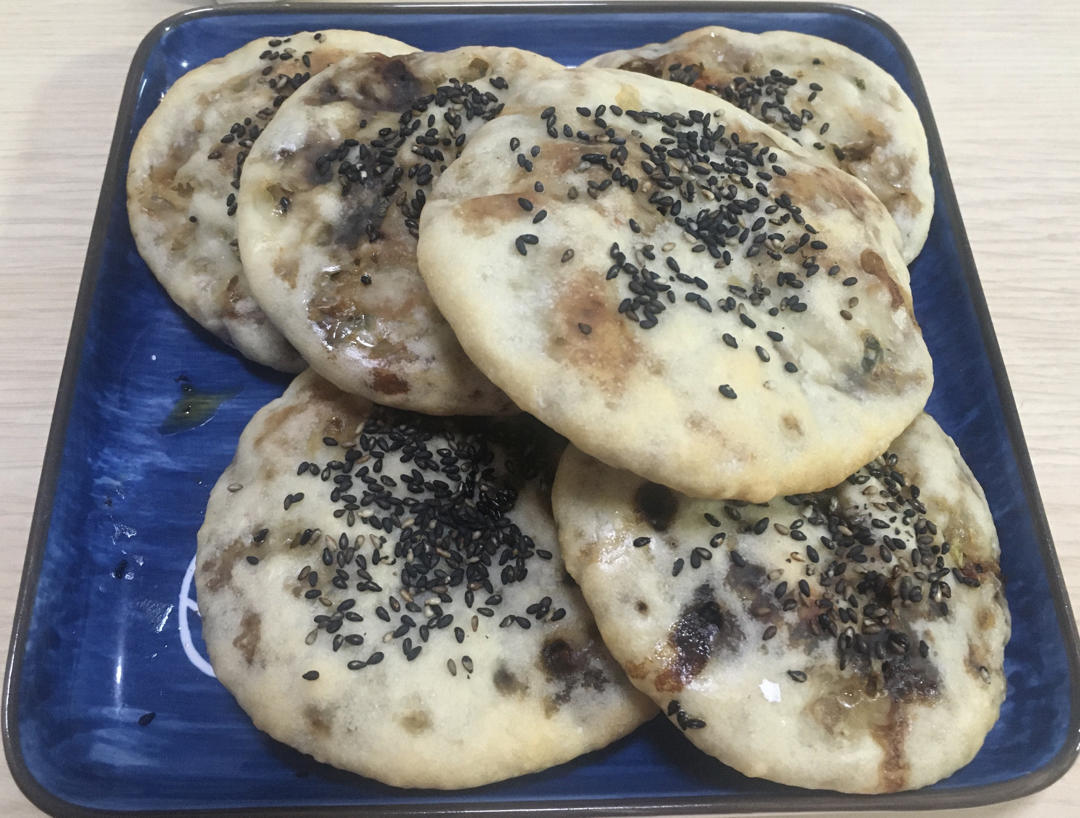 又香又脆的鲜肉光饼（烤箱版烧饼）