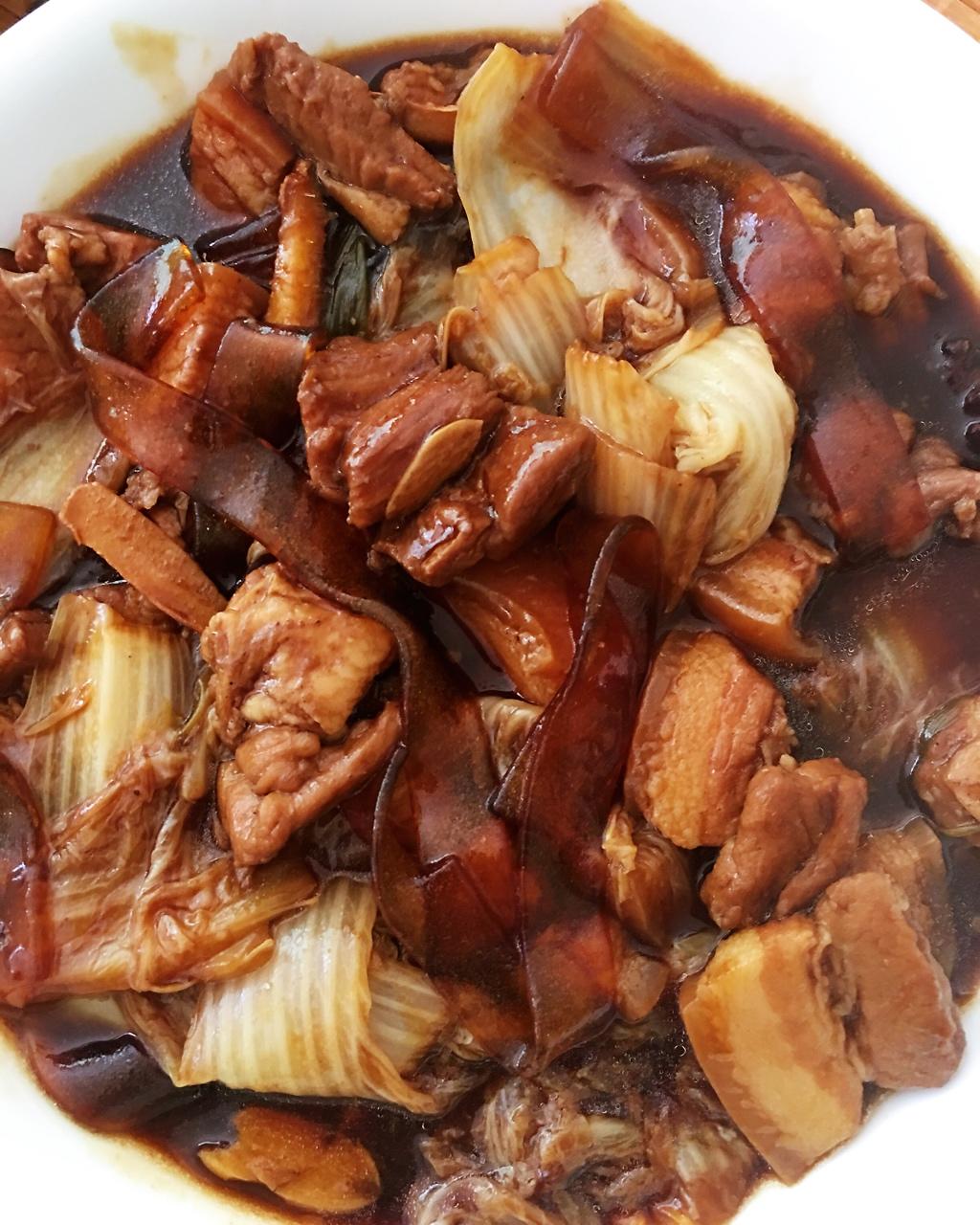 猪肉白菜炖粉条