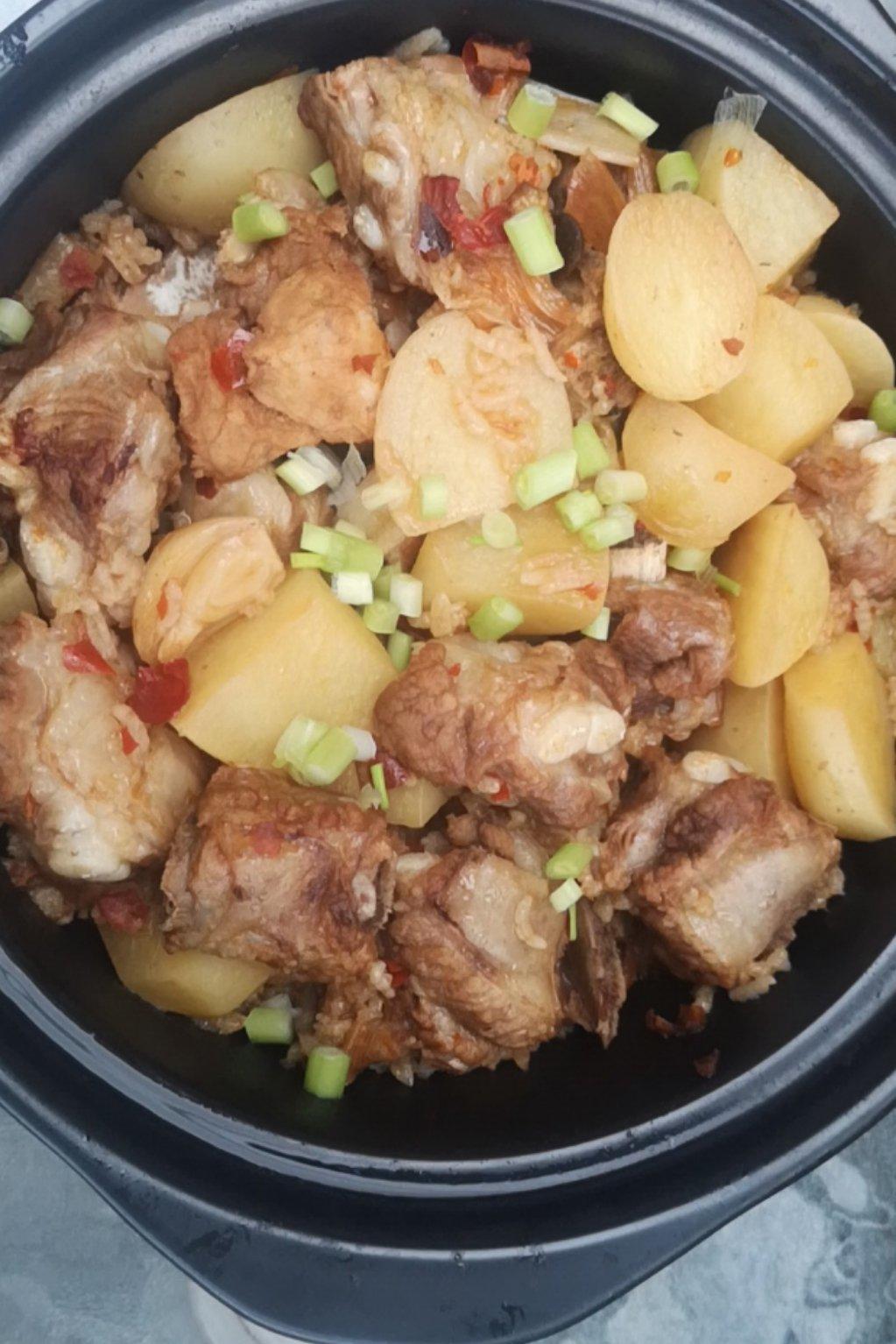 排骨煲仔饭（电饭煲版）