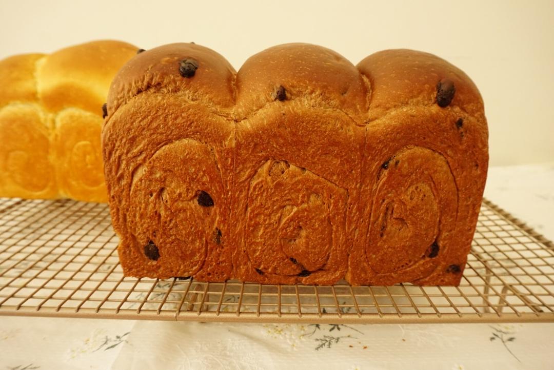 奶油巧克力吐司