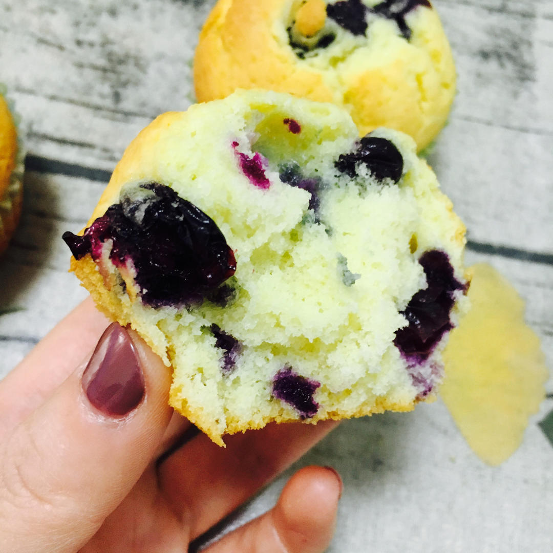 蓝莓玛芬蛋糕 Blueberry Muffin