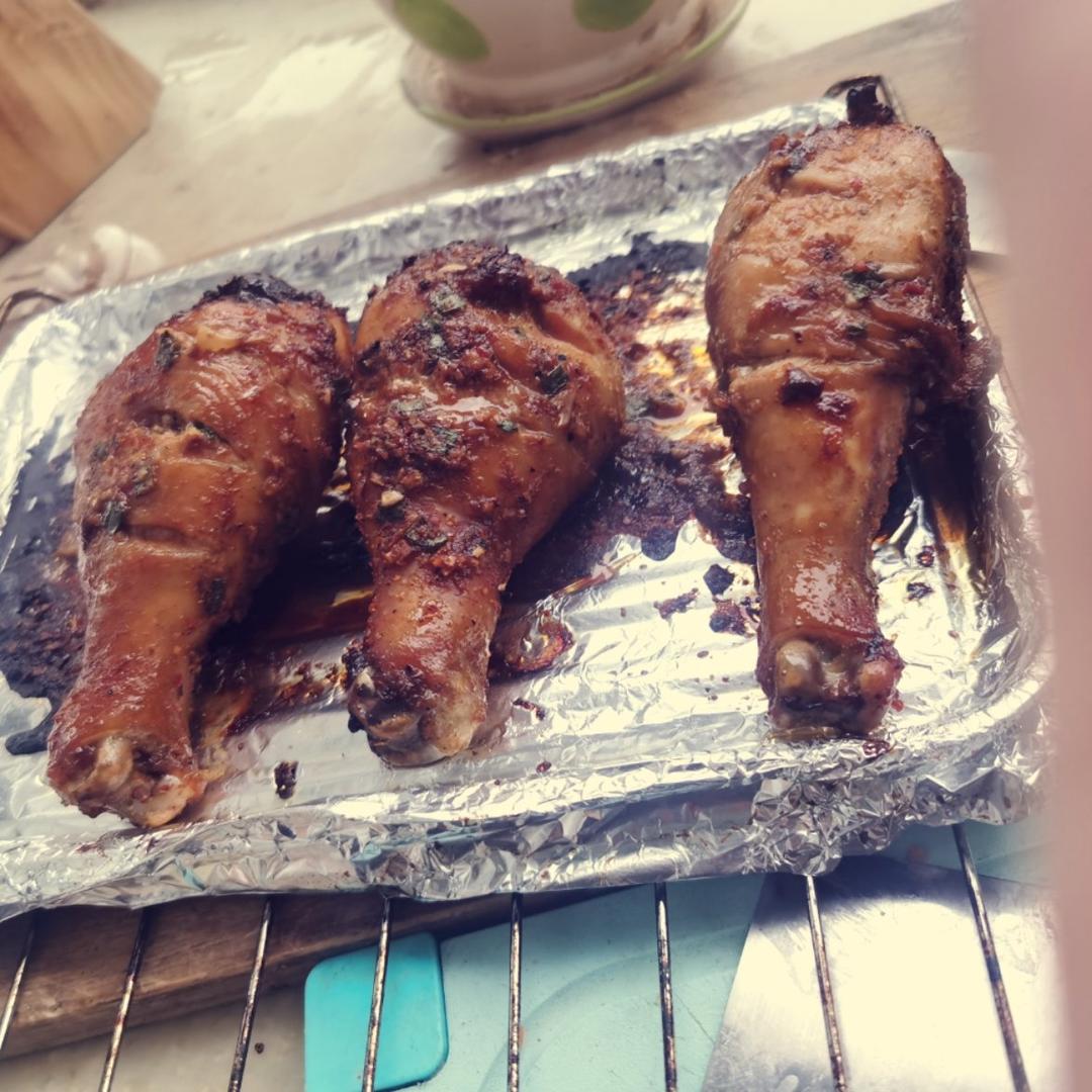 香嫩烤鸡腿