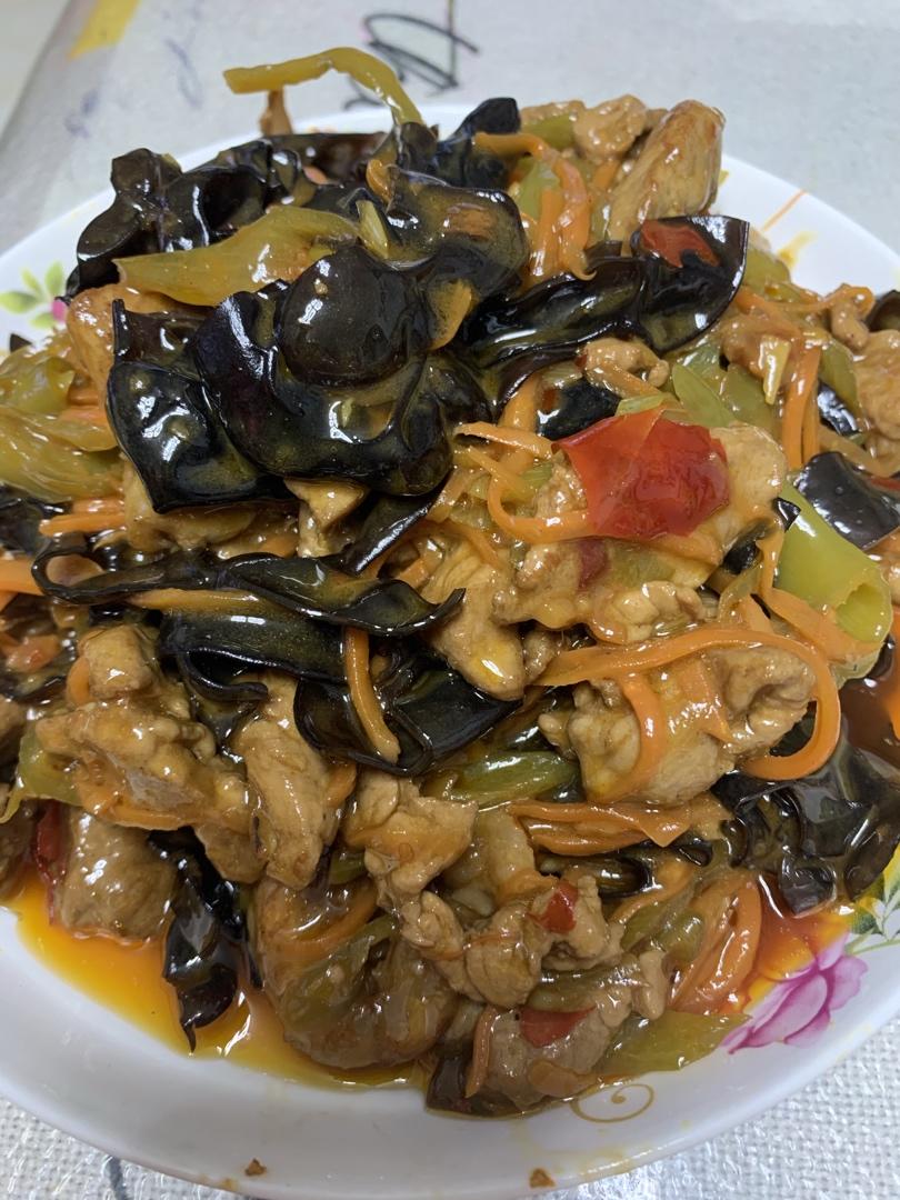 超级下饭鱼香肉丝（不辣版）