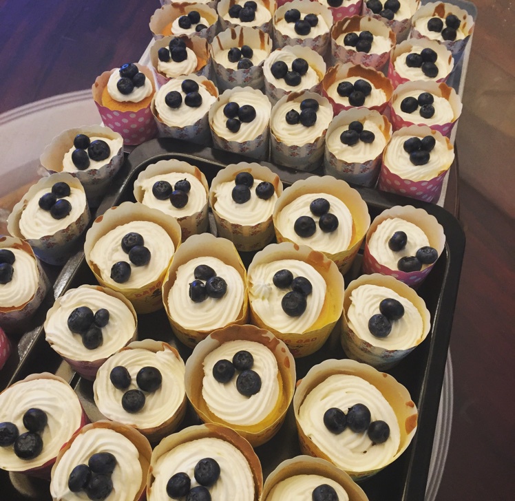 鲜奶油戚风杯子蛋糕（纸杯蛋糕）