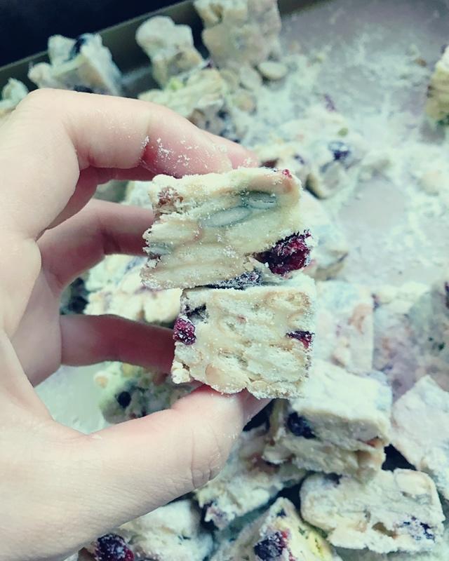 雪花酥  不甜版