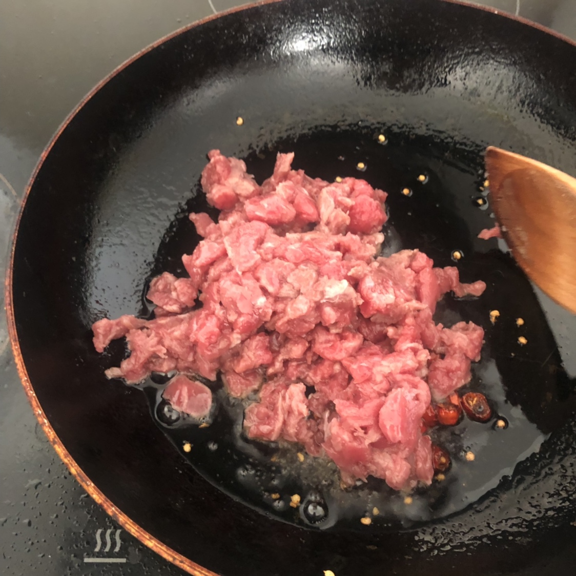 Keira留学之旅-薄荷炒牛肉的做法 步骤4